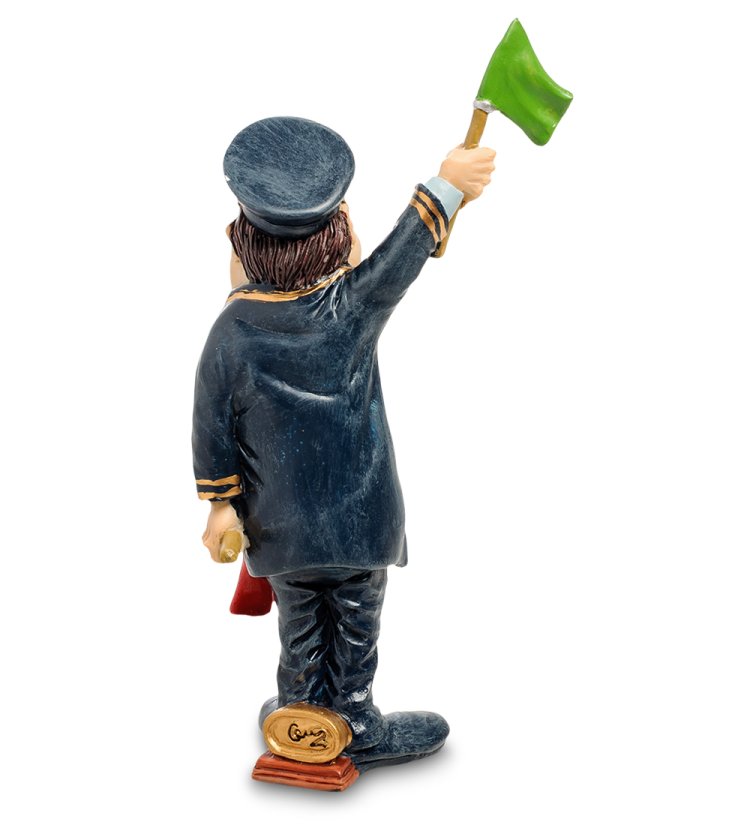 Статуэтка Железнодорожник The Comical World of Stratford RV-939, оборотная сторона