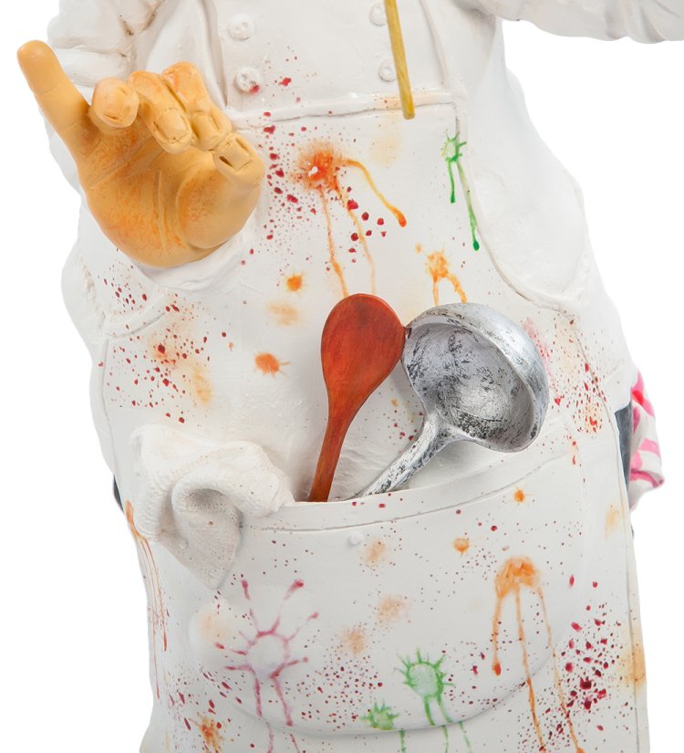Статуэтка Итальянский Повар - The Cook Forchino FO-85500, фотография крупным планом 2