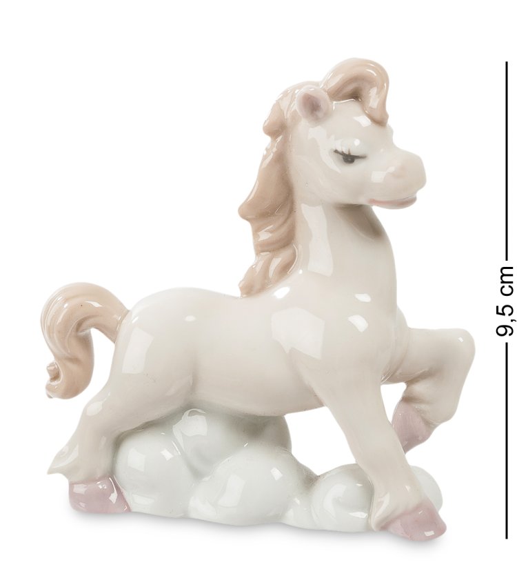 Статуэтка из фарфора Лошадь - Небесная Грация Pavone JP-61/ 2