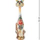 Фигурка Кот Кегля Цветная гжель ГЛ-174