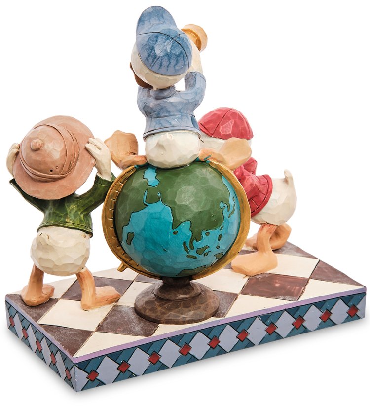 Статуэтка Билли  Вилли Дилли - Утиные истории Disney Traditions 906740, оборотная сторона