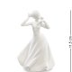 Статуэтка из бисквитного фарфора с подсветкой Леди с бабочкой Pavone JP-186/ 35