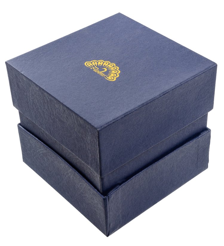 Статуэтка из бисквитного фарфора с подсветкой Леди с бабочкой Pavone JP-186/ 35, фотография коробочки