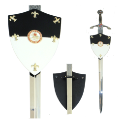 Щит геральдический малый Тамплиеров