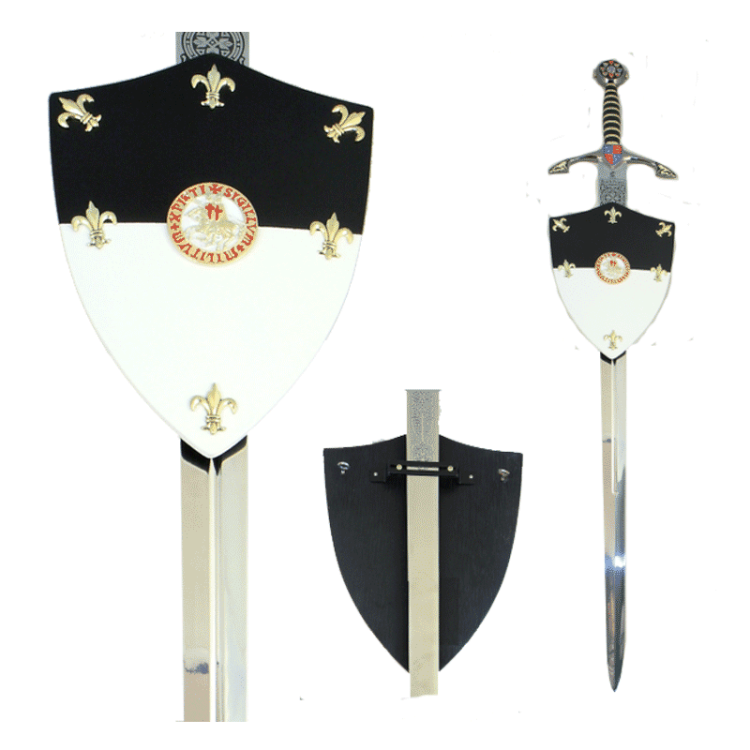 Щит геральдический малый Тамплиеров Art Gladius AG-885