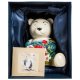 Копилка из фарфора Мишка с красным цветком Pavone JP-158/10, упаковочный вид