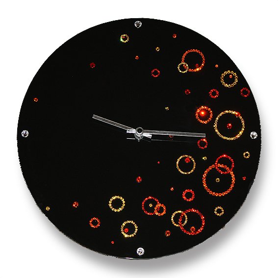 Часы с кристаллами Swarovski - Воздушное пространство