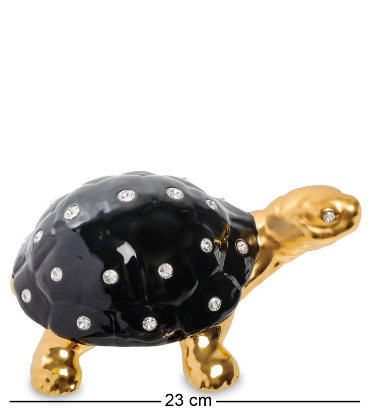 Статуэтка Черепаха Ahura S1678W/1/NOP, фотография сбоку