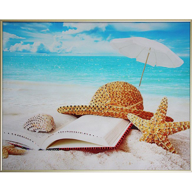 Картина Композиция Время отдыхать c кристаллами Swarovski