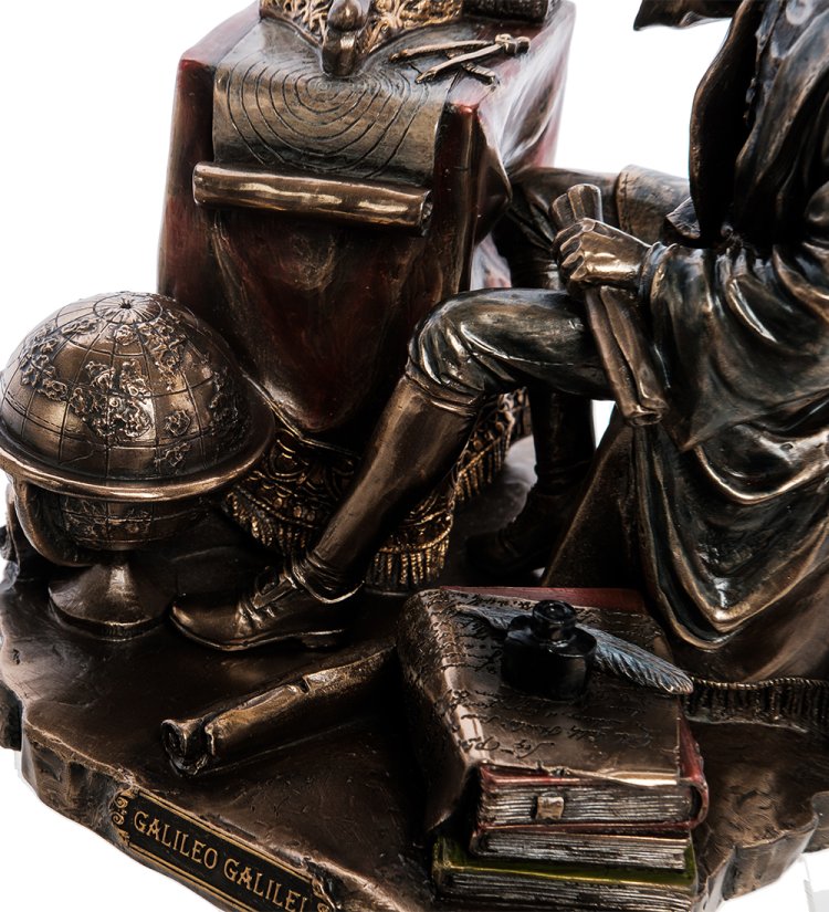 Статуэтка Галилео Галилей Veronese WS-1019, увеличенный вид деталей