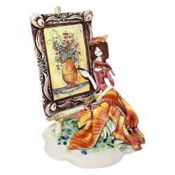 Фарфоровая статуэтка Художница