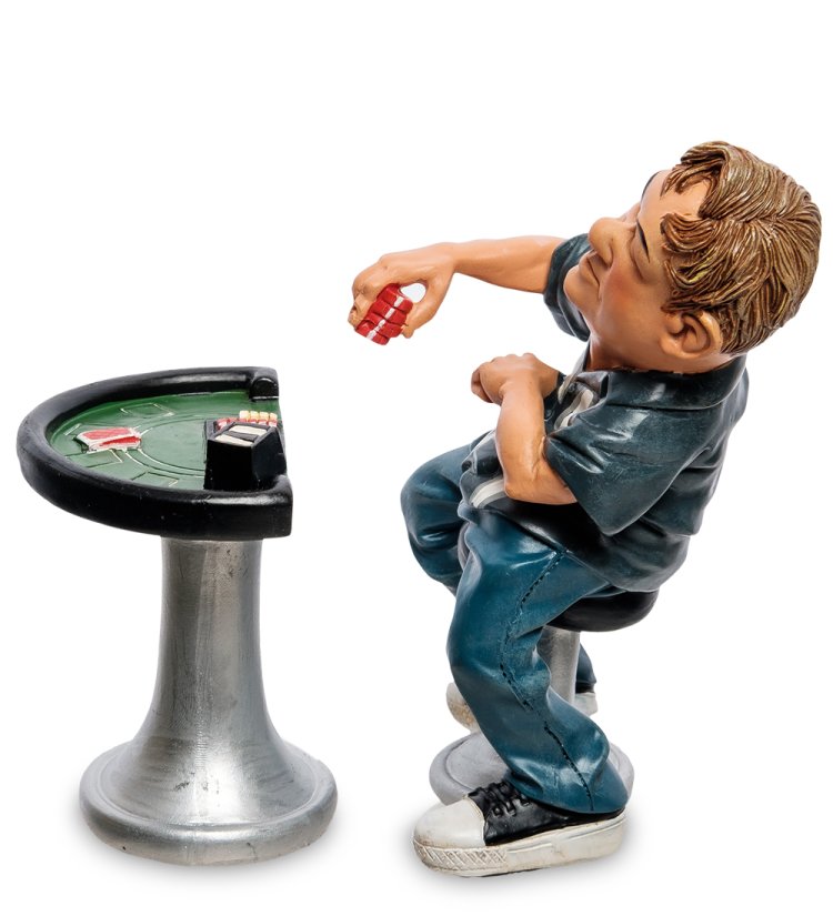 Статуэтка Игрок The Comical World of Stratford RV-728, разборный вид