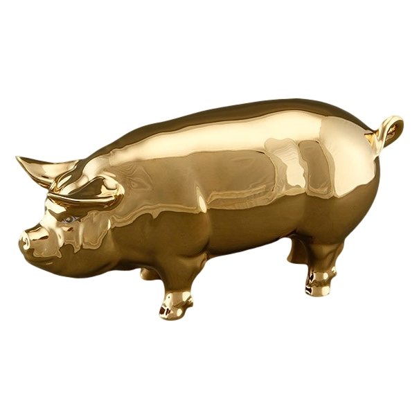 Статуэтка Поросёнок золотой