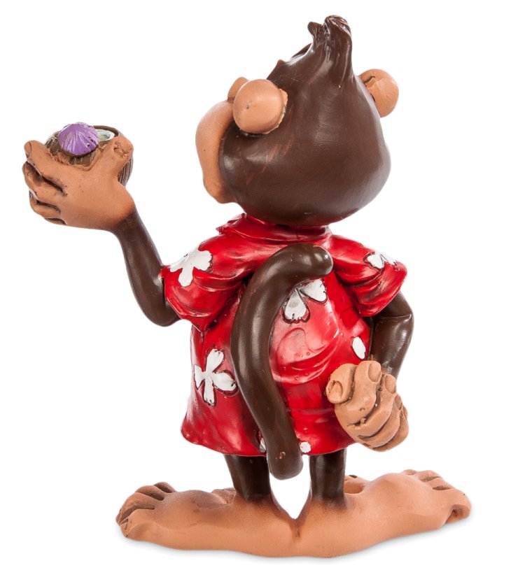 Фигурка Обезьяна Кокосовый рай The Comical World of Stratford RV-497, оборотная сторона