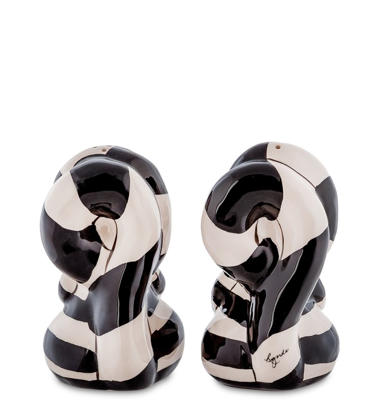 Набор соль-перец Кот Кланси Blue Sky BS- 53, фотография со спины