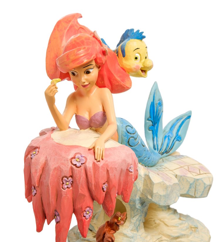 Статуэтка Ариэль - Под толщей морской Disney Traditions, вид профиль