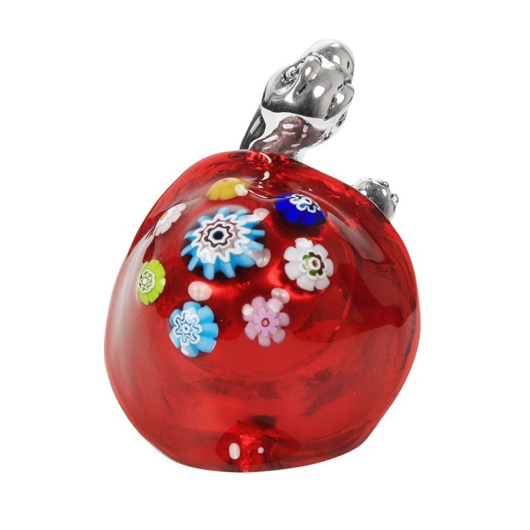 Статуэтка Черепашка - скромняшка красная