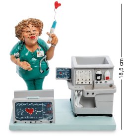 Подставка для ручек и визиток Веселый Врач