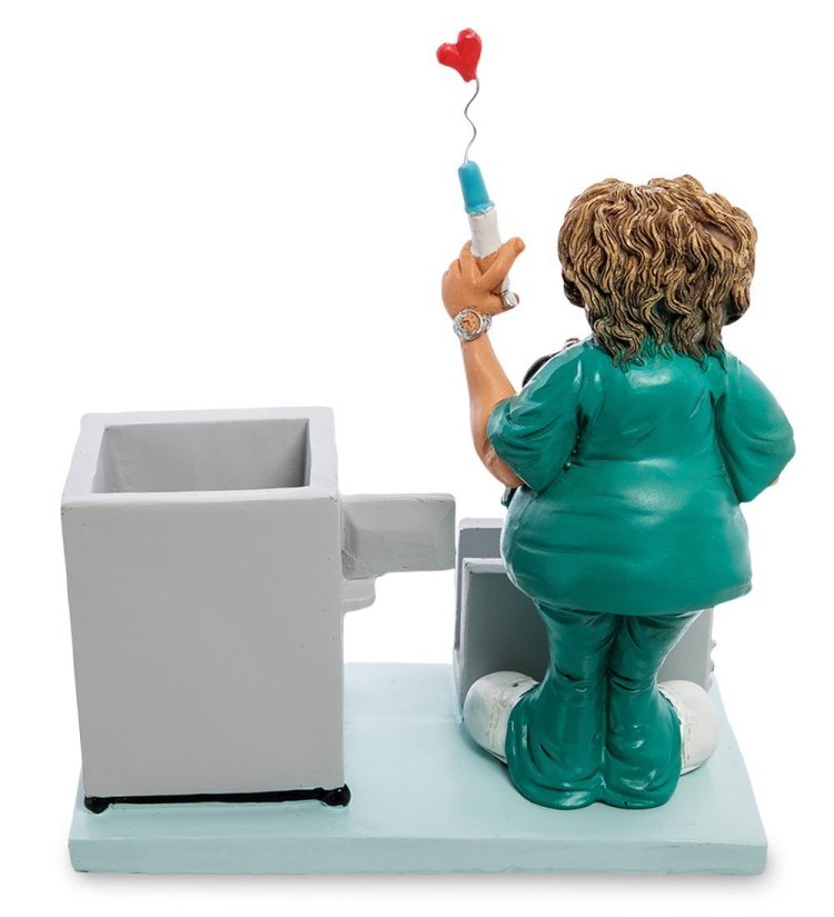 Подставка для ручек и визиток Веселый Врач The Comical World of Stratford RV-597, оборотная сторона