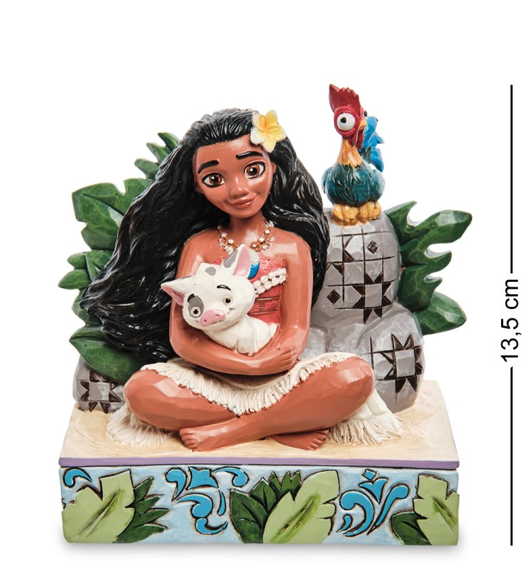 Статуэтка Моана и друзья Disney Traditions, портретный вид