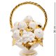 Статуэтка Декоративная Корзина с фруктами из керамики Ahura