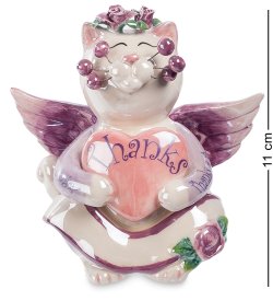 Статуэтка из керамики Кот Ангел Анджело