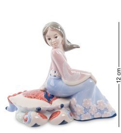 Фигурка из фарфора Знак зодиака Рак