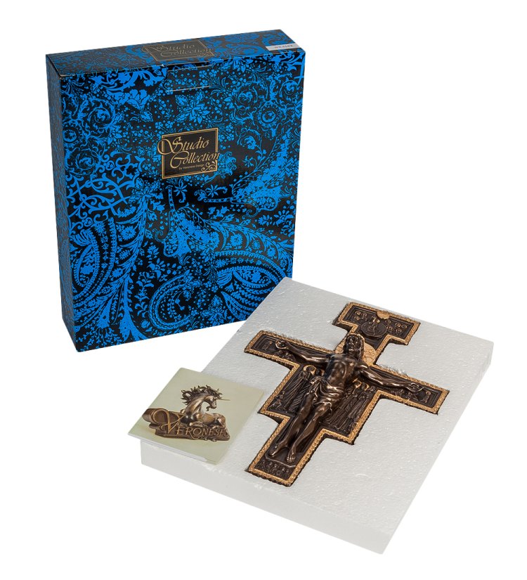 Панно Распятие Сан-Дамиано Veronese WS-524/ 2, упаковочный вид