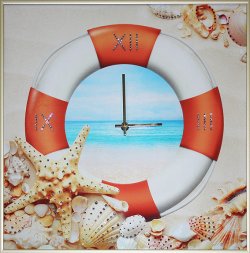 Часы с кристаллами Swarovski - Время отдыхать