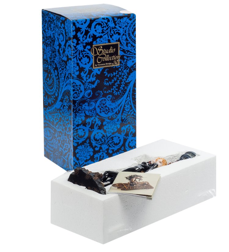 Статуэтка Женщина в черном Veronese WS-796, упаковочный вид