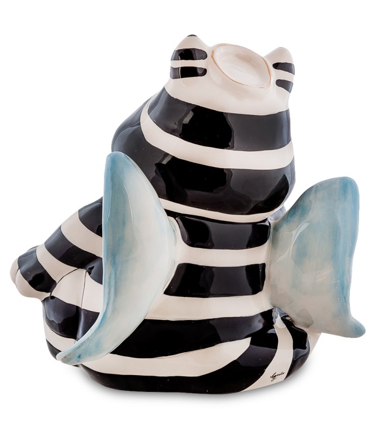 Емкость для сыпучих Кот Кланси Blue Sky BS- 61, фотография со спины