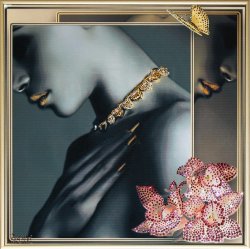 Картина Шарм c кристаллами Swarovski