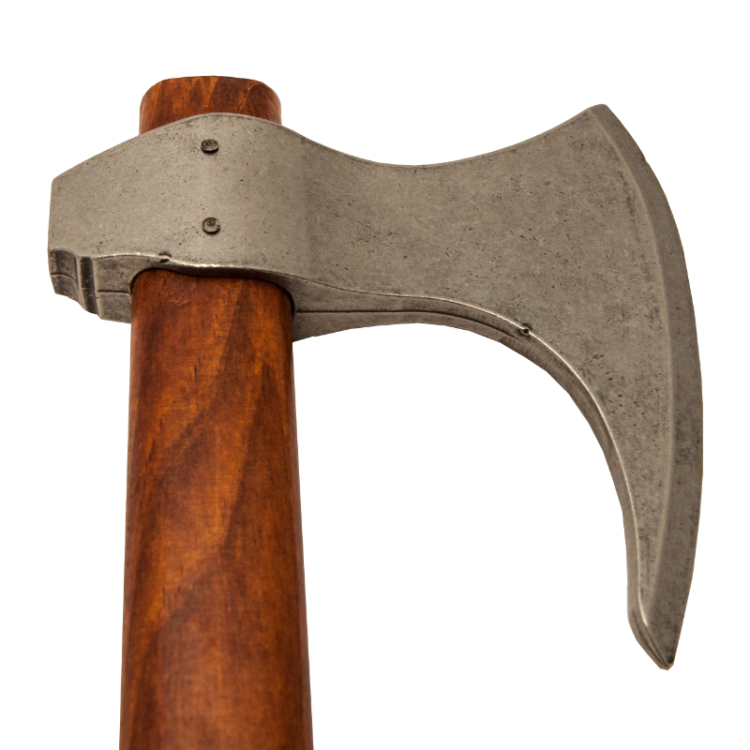 Боевой топор викингов Рагнара, 9 век Denix 606, портретный вид