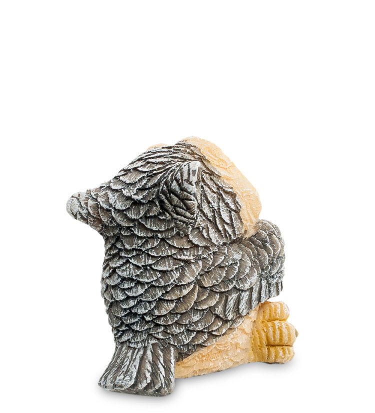 Маленькая Фигурка Сова - Валентинка Sealmark OL-6450-SB, оборотная сторона