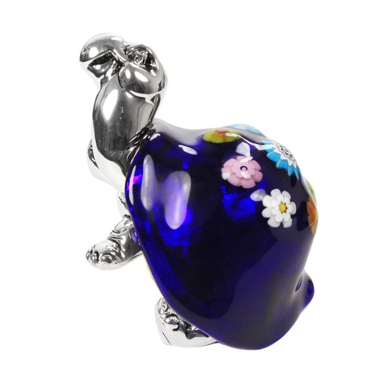 Статуэтка Черепашка - скромняшка синяя