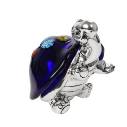 Статуэтка Черепашка - скромняшка синяя