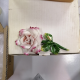Цветок из фарфора розовая Роза, фото со склада