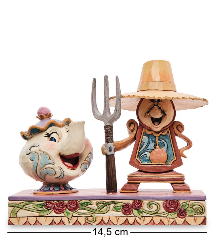 Статуэтка Когсворт и миссис Поттс Disney Traditions 906742, портретный вид