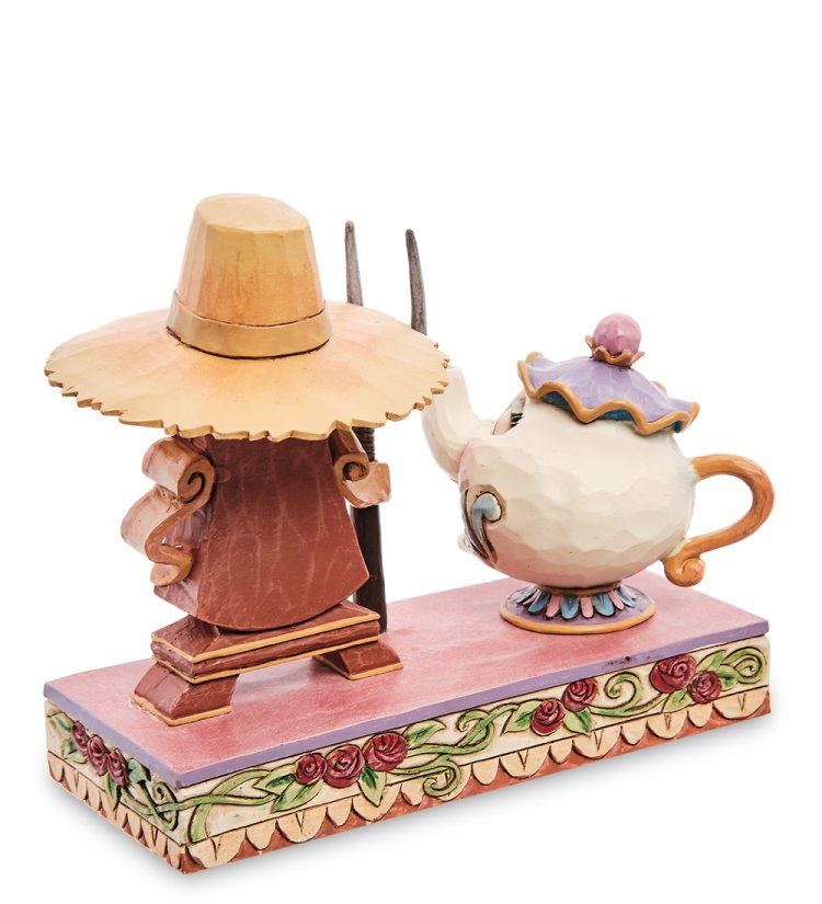 Статуэтка Когсворт и миссис Поттс Disney Traditions 906742, оборотная сторона