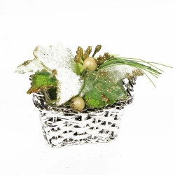 Скульптура Маленькая Корзинка с лилией