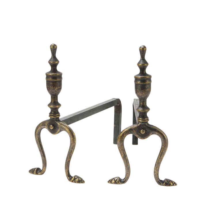 Дровница для камина металлическая под бронзу Alberti Livio AL-80-3491-N-ANT