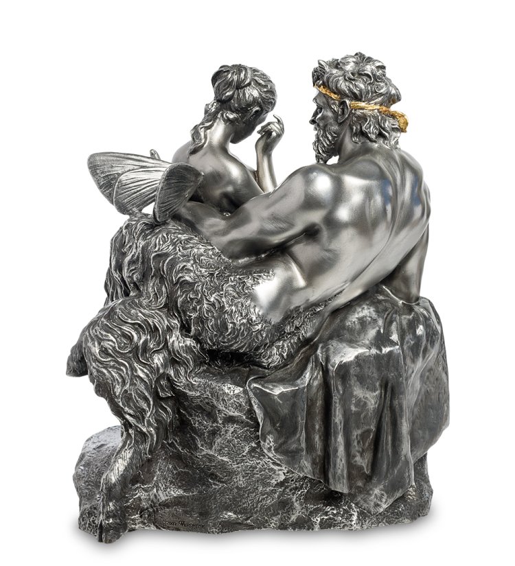 Статуэтка Пан утешает Психею Veronese WS-23, оборотная сторона