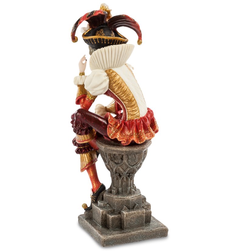 Статуэтка Девушка-Шут Veronese WS-680, оборотная сторона