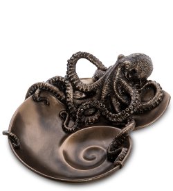 Фигура Осьминог на блюде