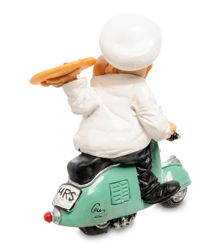 Статуэтка Повар-пиццмейкер The Comical World of Stratford RV-942, оборотная сторона