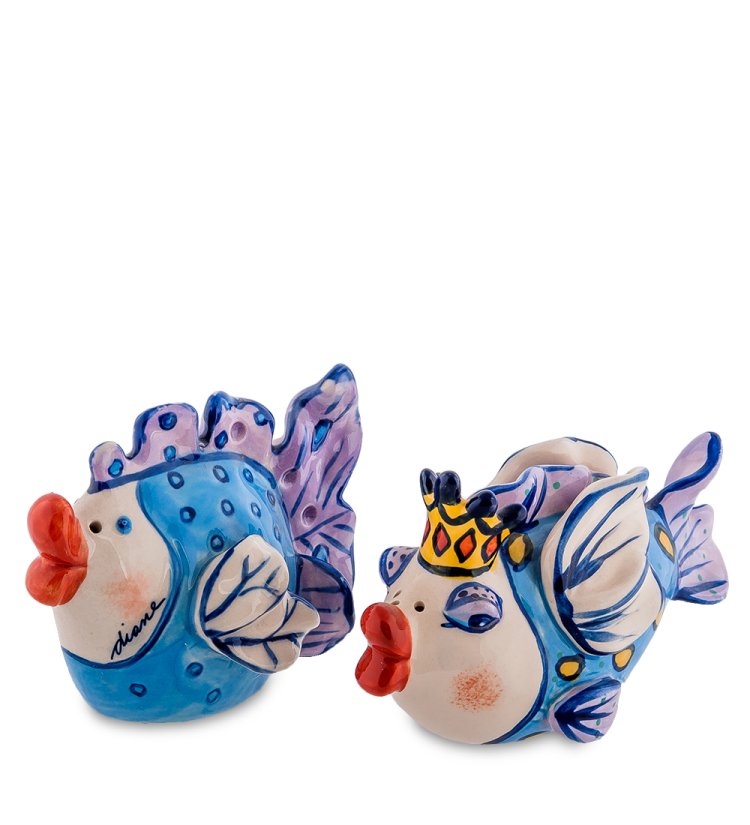 Набор соль-перец Влюбленные рыбки Blue Sky BS- 66