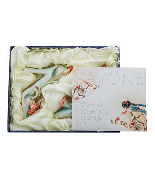 Статуэтка из фарфора Роза пустыни Pavone FM-67/ 1, упаковочный вид