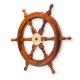 Штурвал корабельный деревянный