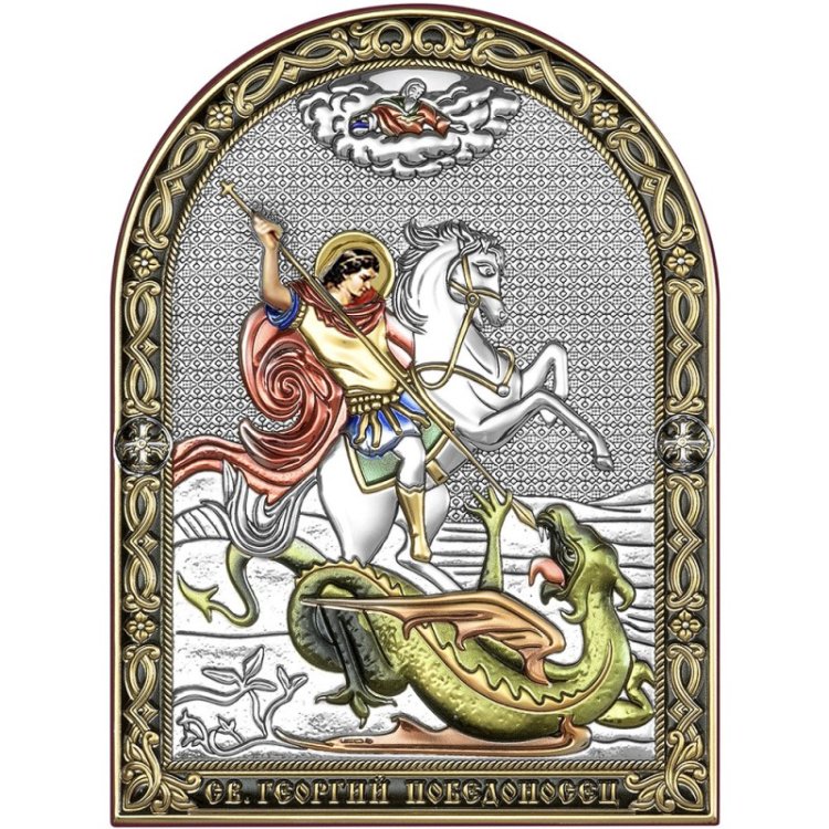 Икона Георгий Победоносец, Размер: 23х30 см Beltrami 6403/5C