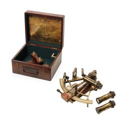 Секстант большой навигационный KELVIN &amp; HUGHES 1917